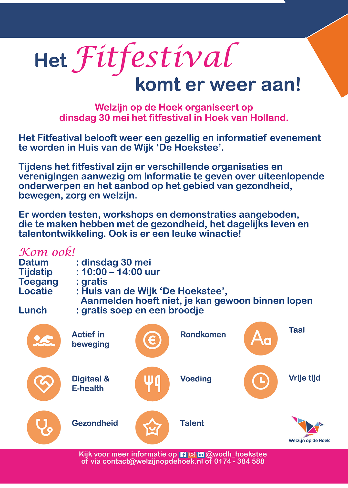 Het Fitfestival komt er weer aan!