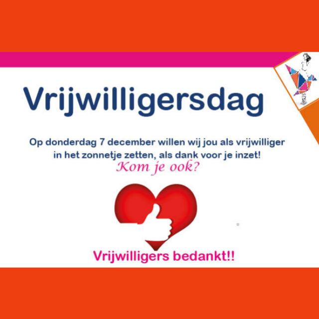 Vrijwilligersdag!